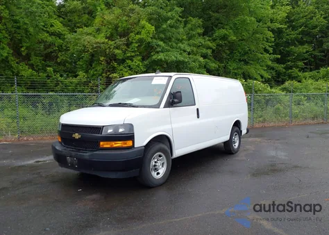 2021 Chevrolet Express Cargo Rwd 2500 Regular Wheelbase Wt из США, поврежденный, VIN 1GCWGAF7XM1179003